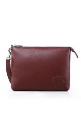Gucci Calfskin Leather Travel Case 322054 Burgundy VS01942