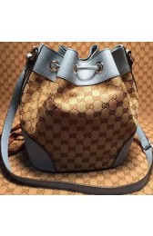 Gucci Classic Bucket Bag Original GG Canvas 381597 SkyBlue VS03539