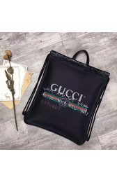 Gucci Coco Capitan Logo Backpack Black 494053 VS04909