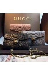 Gucci Croco Animalier Leather Chain Mini Bag 41496 VS09284