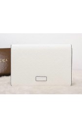 Gucci Diamante Leather Clutch G8028 White VS06015