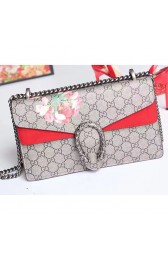 Gucci Dionysus GG Blooms Print Shoulder Bag Red 400249 VS01911