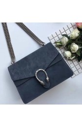 Gucci Dionysus Large Suede Shoulder Bag Dark Blue 403348 VS08772