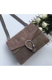Gucci Dionysus Large Suede Shoulder Bag Taupe 403348 VS03024