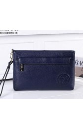 Gucci Grainy Leather Clutch 20222 Royal VS05622