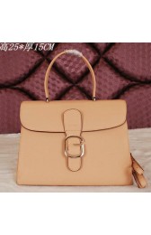 Gucci Grainy Leather Tote Bag G3526 Apricot VS06354