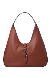 Gucci Jackie Soft Leather Hobo Bag 362968 Brown VS09058