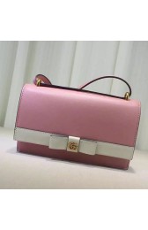 Gucci Japan Limited Leather Shoulder Bag 432680 Light Pink VS02368
