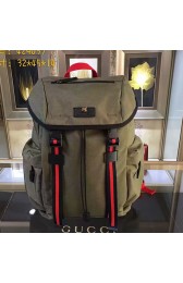 Gucci Military Green Techno Canvas Techpack 429037 VS05899