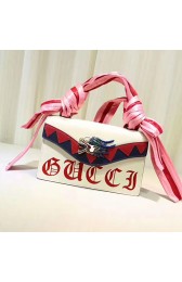 Gucci Naga Dragon Leather Shoulder Bag Off-white 466404 VS06861