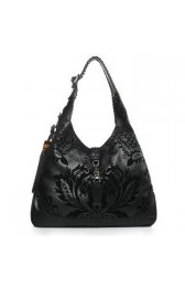 Gucci New Jackie Medium Shoulder Bag 246907 Black VS02979