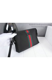 Gucci Original GG Canvas Clutch 80628 Black VS06994