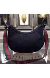 Gucci Original Gg Canvas Messenger Bag 181092 Black VS03865