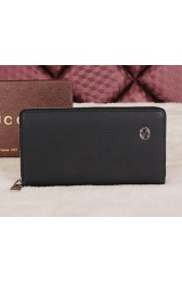 Gucci Original Grainy Leather Clutches G18012B Black VS00621