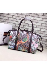 Gucci Tian GG Supreme Top Handle Bag 341503 Black VS04972