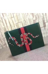 Gucci Web And Snake Leather Messenger Bag 429016 VS08074