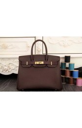 Hermes Birkin 35CM 30CM Tote Bag Original Leather HB35O Brown VS06269