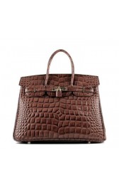 Hermes Birkin 35CM Tote Bag Brown Ostrich Leather H6089 Gold VS04510