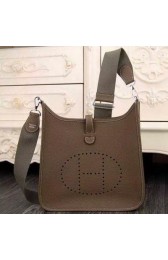 Hermes Evelyne 32cm Messenger Bag H1188 Khaki VS03811