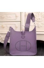Hermes Evelyne 32cm Messenger Bag H1188 Lavender VS09772