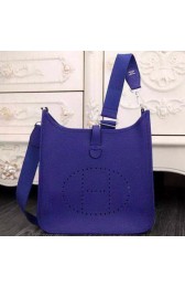 Hermes Evelyne 32cm Messenger Bag H1188 Royal VS05499
