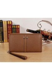 Hermes Original Leather Clutch H2898 Wheat VS08272