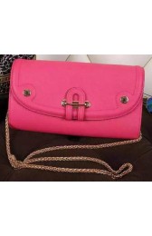 Hermes Passe-Guide Shoulder Bag Calfskin Leather H33225 Rose VS00783