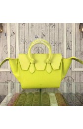 High Quality Celine Tie Nano Top Handle Bag Original Leather CT98313 Lemon VS00516