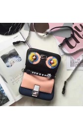High Quality Imitation Fendi Double Micro Baguette Bag Black Soft Calfskin F51120 VS07731