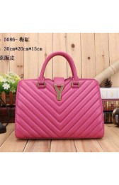 High Quality Imitation Yves Saint Laurent Monogramme Small Cabas Chyc Bag Y5086 Rose VS00103