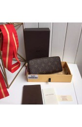 High Quality Louis Vuitton Monogram Canvas Clemence Wallet Burgundy M42119 VS07170