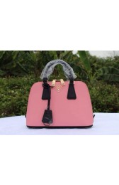 High Quality Replica Prada Saffiano Leather Two Handle Bag BL0838P Pink VS09721
