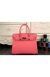 Hot Hermes Birkin 35CM 30CM Tote Bag Original Leather HB35O Pink VS08758