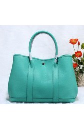Hot Hermes Garden Party 36cm Tote Bag Grainy Leather Light Blue VS05652