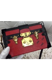 Hot Louis Vuitton Petite Malle Epi Leather Bag M94219 Red VS08420