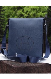 Hot Replica Hermes Messenger Bag Original Calf Leather H80014 Royal VS04358