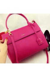 Hot Replica Saint Laurent Medium Moujik Top Handle Bag Y30430 Rose VS03194