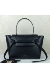 Imitation 1:1 Celine mini Belt Bag Original Leather C98311 Black VS02774