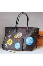 Imitation 1:1 Louis Vuitton Monogram Canvas Neverfull World Tour M42844 VS06186