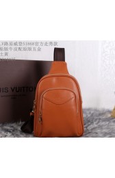 Imitation AAA Louis Vuitton Backpack Calfskin Leather M51868 Wheat VS01751
