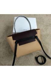 Imitation Celine mini Belt Bag Original Smooth Leather C98311 Beige VS02872