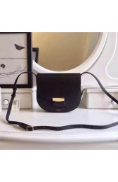 Imitation Celine Trotteur Bag Litchi Leather CTA4298 Black VS07750