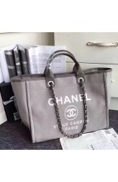 Imitation Chanel Brown Canvas Large Deauville Shopping Bag A68046 VS02718
