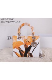 Imitation Christian Dior Alstroemeria Flower Lady Dior Bag CD0523 Wheat VS08087