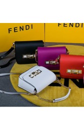 Imitation Fendi 3BAGUETTE Two-Tone Calfskin Clutch 8BR2511 VS08781