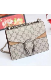Imitation Gucci Dionysus GG Supreme Mini Bag Beige 421970 VS08565