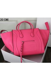 Imitation High Quality Celine Luggage Phantom Tote Bag Grainy Leather 3341 Rose VS04488