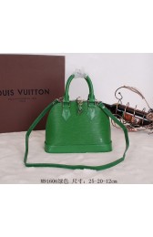 Imitation Louis Vuitton Epi Leather Alma BB M91606 Green VS03110