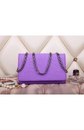 Imitation Louis Vuitton Epi Leather Chaine Wallet M90087 Lavender VS07505