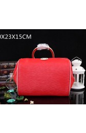 Imitation Louis Vuitton Epi Leather Doc PM M93246 Red VS07256
